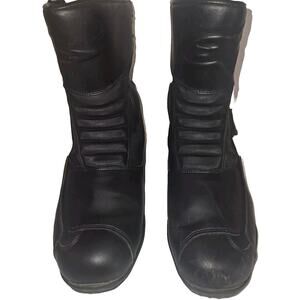 Alpinestars Ridge Black Waterproof Motorcycle Boots 46 11.5 Pre-owned